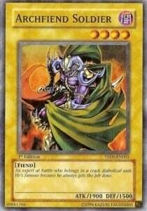 Carta YUGIOH-Arcidemone Soldato-Starter Deck: Syrus-ITA-Played-Common