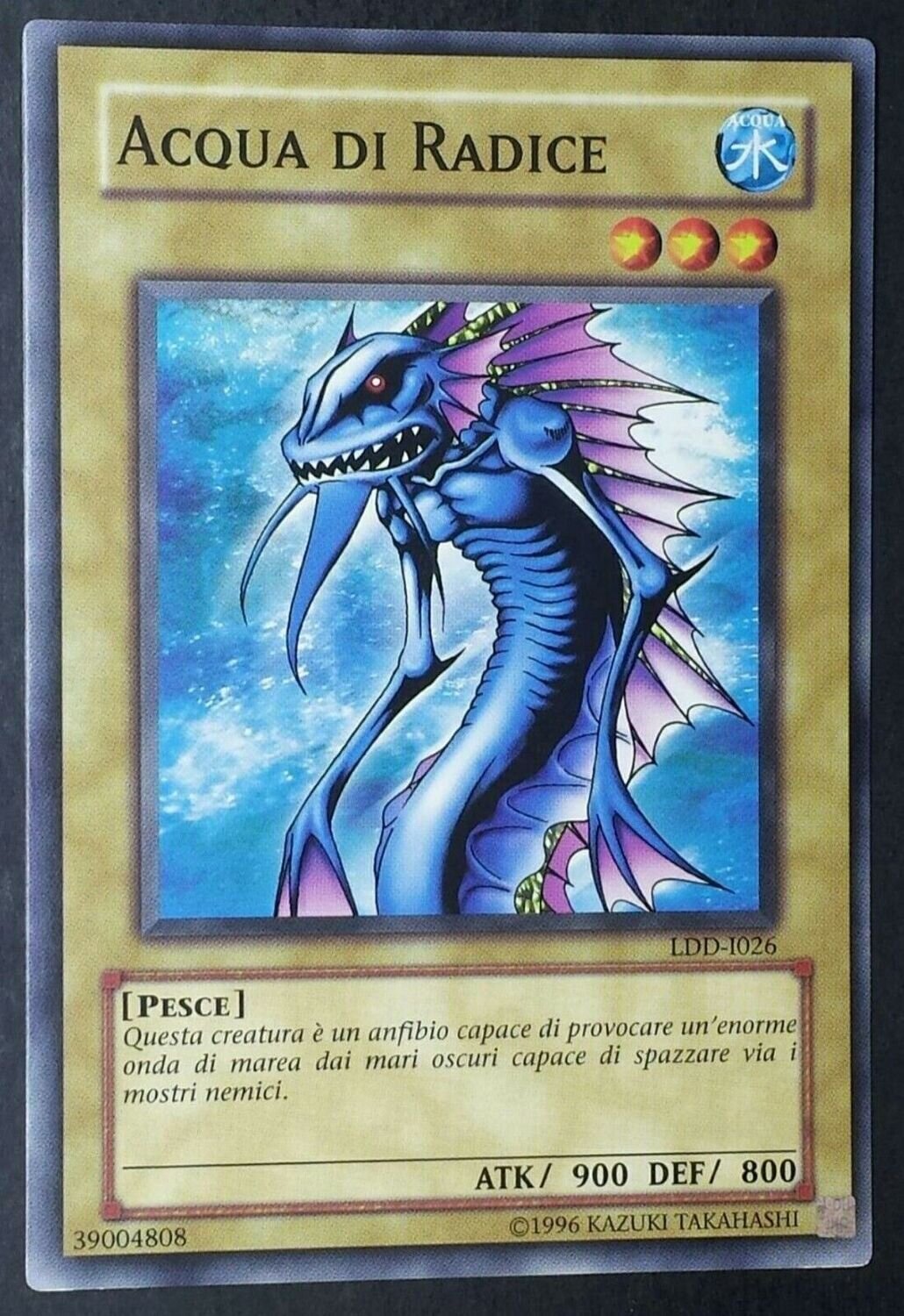 Carta YUGIOH-Acqua di Radice (V.1)-LDD-ITA-EX-Common