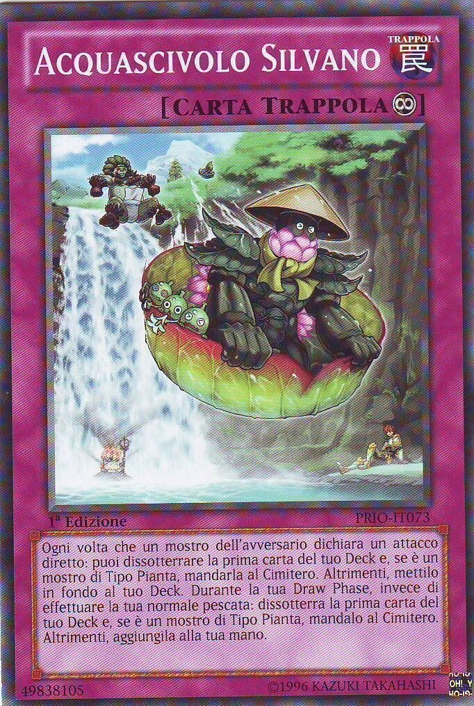 Carta YUGIOH-Acquascivolo Silvano-PRIO-ITA-EX-Common 1.Ed