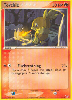 Carta pokemon Torchic (Braciere)TK1 Latias-7-EX Trainer Kit-C - lingua ITA-condizione EX