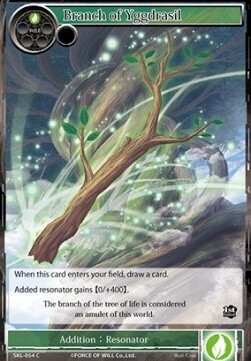 Branch of Yggdrasil- FOW -SKL-ITA-NM-foil
