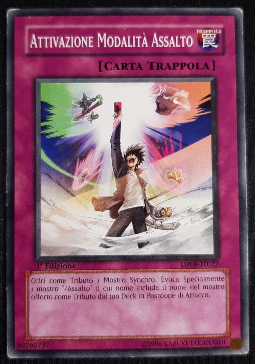 Carta YUGIOH-Attivazione Modalità Assalto-DP09-ITA-EX-Common