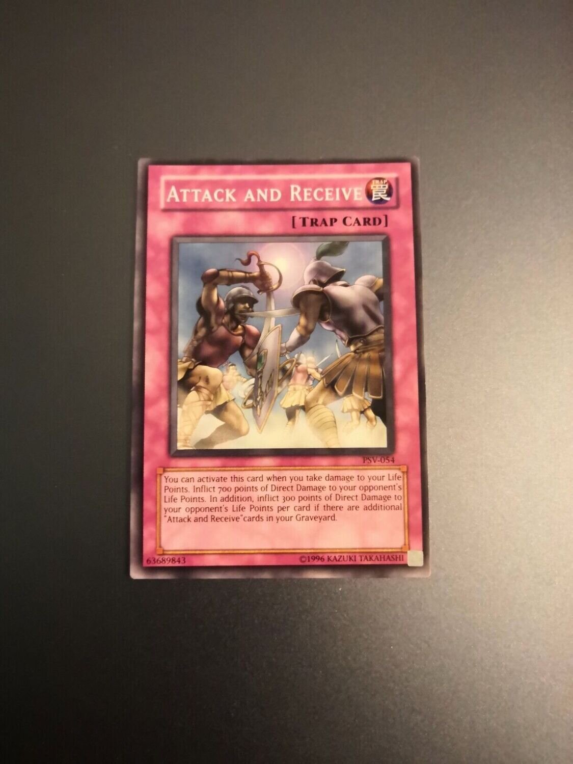 Carta YUGIOH-Attacca e Ricevi (V.2)-PSV-EN-Good-Common 1.Ed