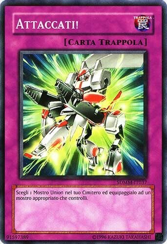 Carta YUGIOH-Attaccati!-SDMM-ITA-Played-Common 1.Ed