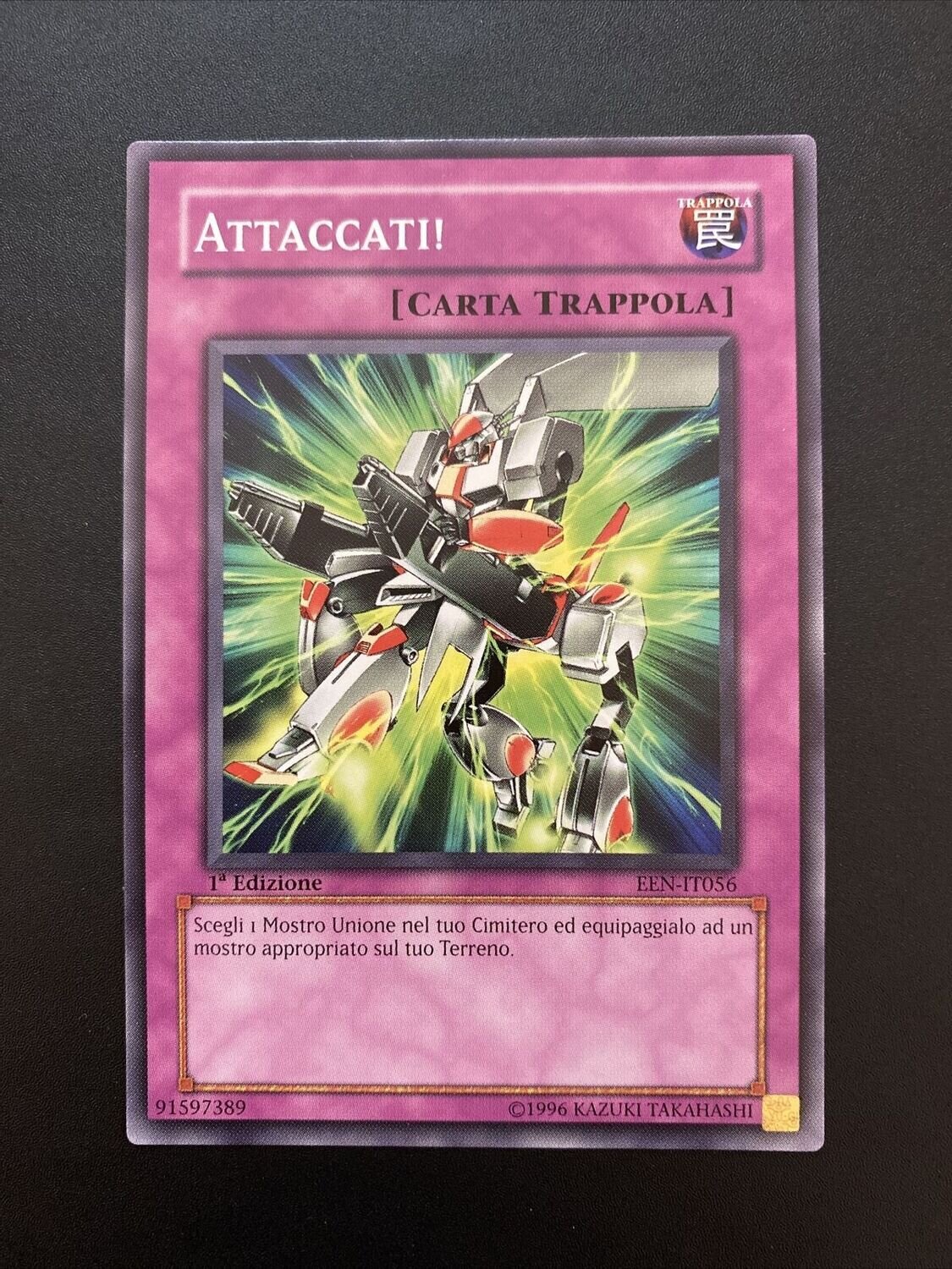 Carta YUGIOH-Attaccati!-EEN-ITA-Good-Common