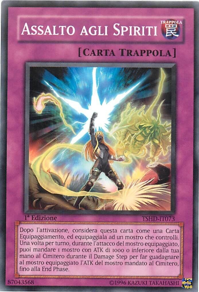 Carta YUGIOH-Assalto agli Spiriti-TSDH-ITA-EX-Common 1.Ed