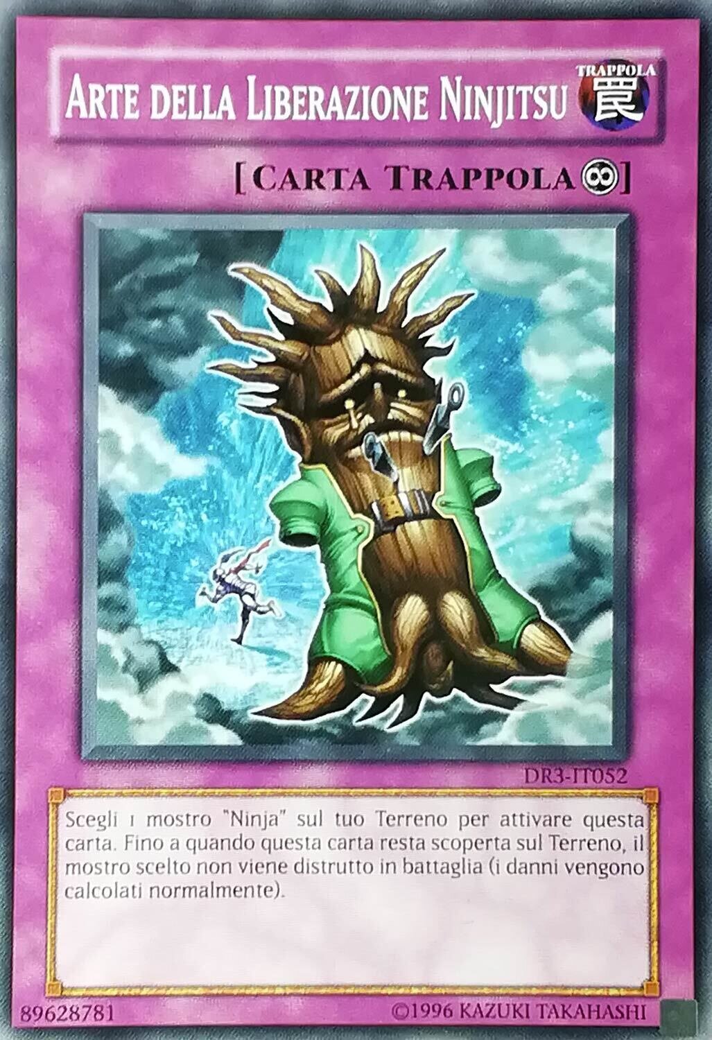 Carta YUGIOH-Arte della Liberazione Ninjitsu-DR3-ITA-EX-Common