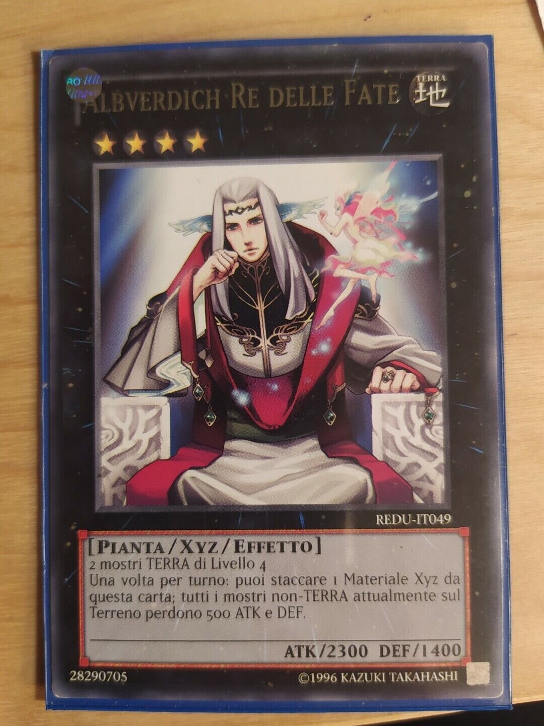 Carta YUGIOH-Albverdich Re delle Fate-REDU-ITA-Good-Rare
