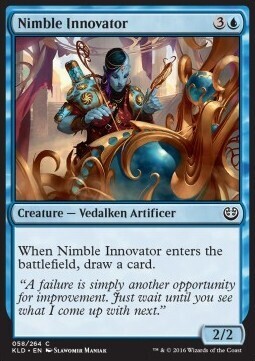 Carta MTG-Abile Innovatrice-Kaladesh-Near Mint-C-Italiano