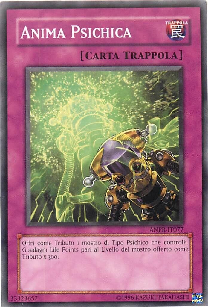 Carta YUGIOH-Anima Psichica-ANPR-IT077-ITA-Good-Common