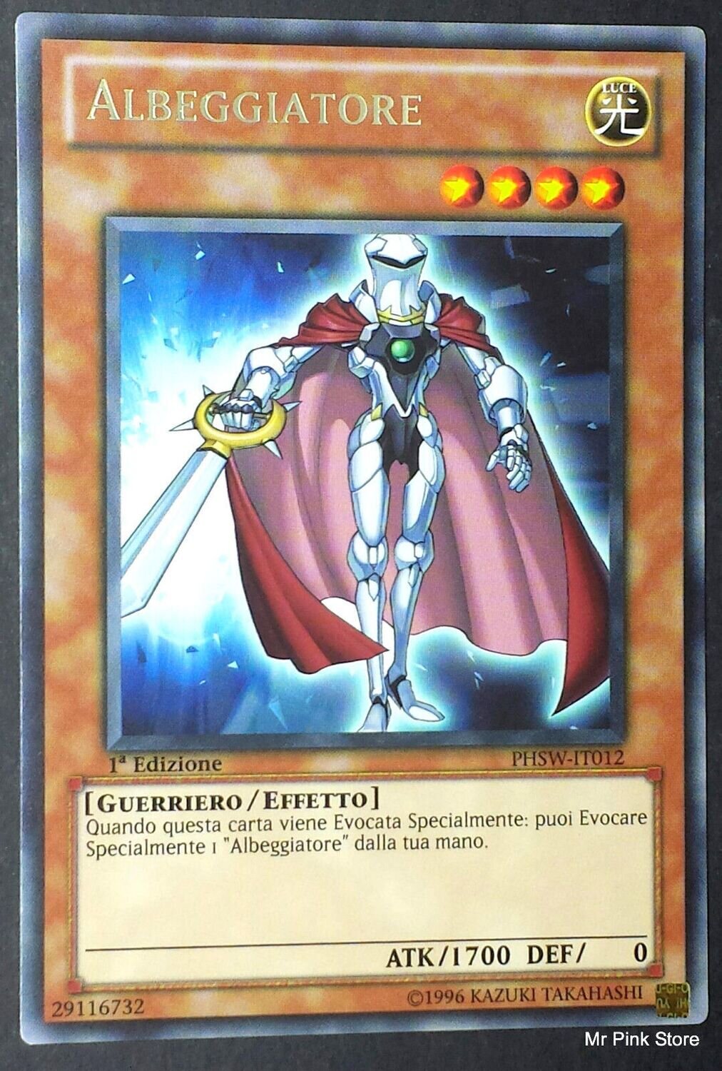 Carta YUGIOH-Albeggiatore-PHSW-IT012-ITA-Good-Rare 1.Ed
