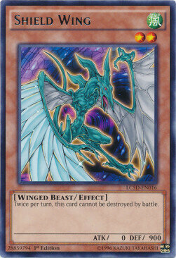 Carta YUGIOH-Ala Scudo-LC5D-IT016-ITA-EX-Rare 1.Ed