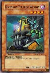 Carta YUGIOH-Arma Fortezza Dimensionale-CRMS-IT033-ITA-EX-Super Rare
