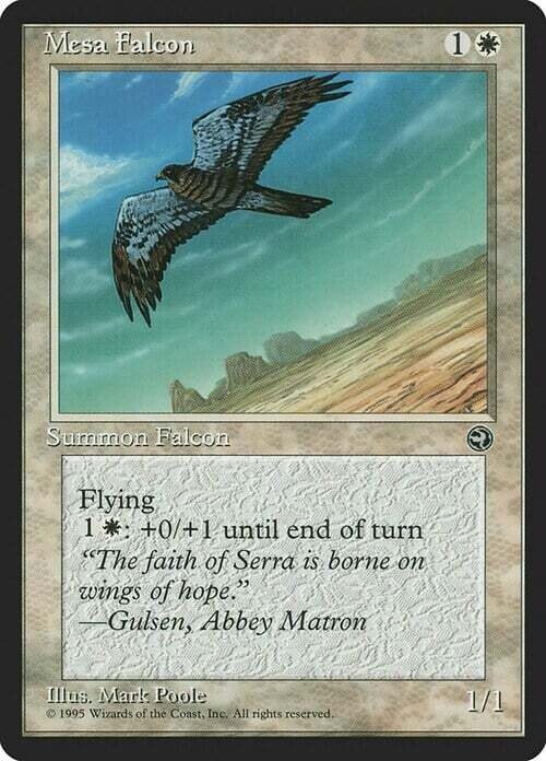 Carta MTG-Falcone delle Mese (V.1)-Origini-EN-Good-Common