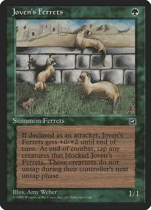 Carta MTG-Furetti di Joven-Origini-ITA-EX-Common