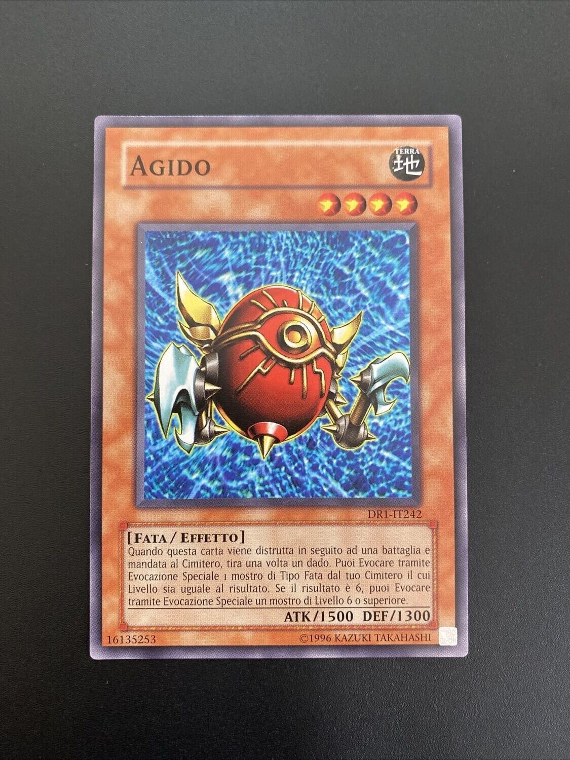 Carta YUGIOH-Agido (V.1 - Common)-DR1-IT242-ITA-Good-Common