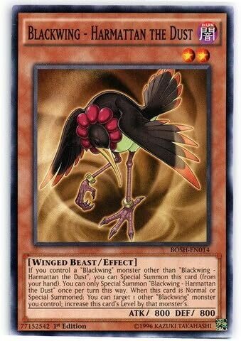 Carta YUGIOH-Alanera - Harmattan la Polvere-BOSH-IT014-ITA-EX-Common 1.Ed