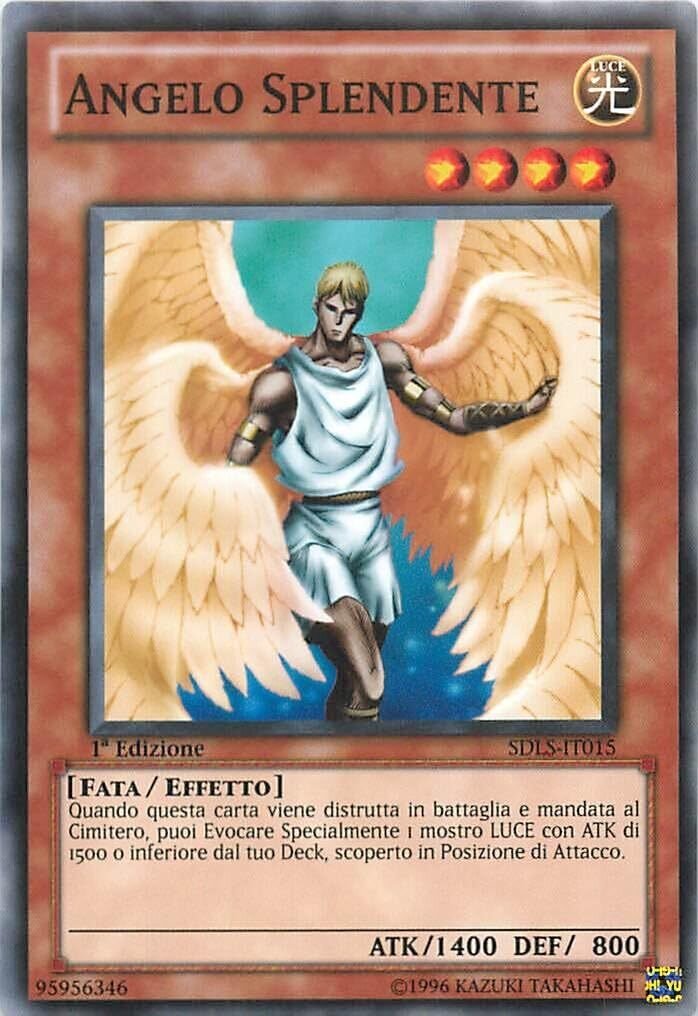 Carta YUGIOH-Angelo Splendente-SDLS-IT015-ITA-LP-Common 1.Ed