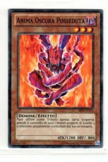 Carta YUGIOH-Anima Oscura Posseduta (V.1)-BP01-IT178-ITA-LP-Common