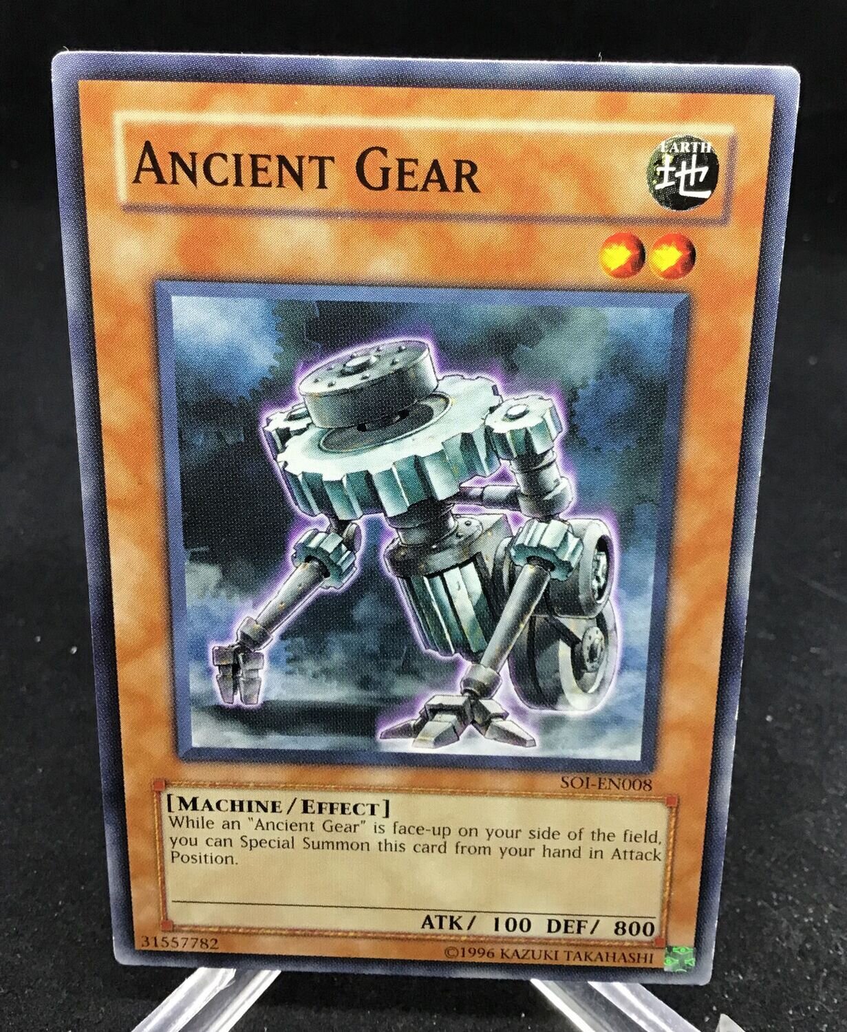 Carta YUGIOH-Ancient Gear-SOI-EN008-EN-Good-Common
