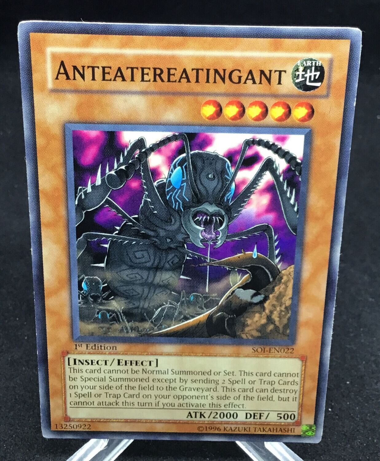 Carta YUGIOH-Anteatereatingant-SOI-EN022-EN-Good-Common