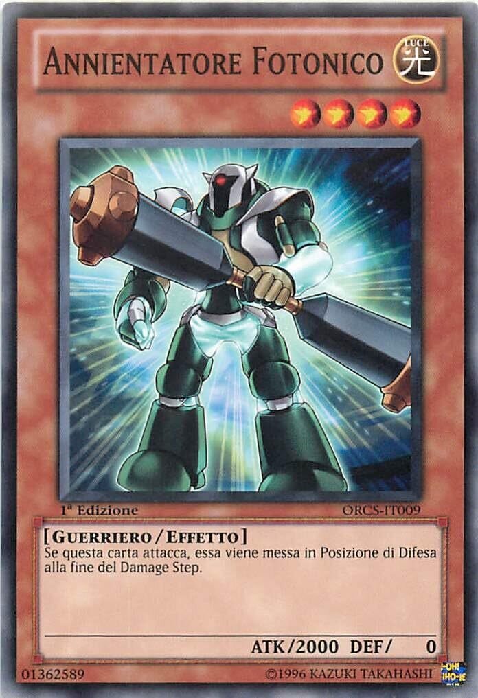 Carta YUGIOH-Annientatore Fotonico-ORCS-IT009-ITA-Good-Common 1.Ed