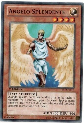 Carta YUGIOH-Angelo Splendente-YS12-IT018-ITA-EX-Common
