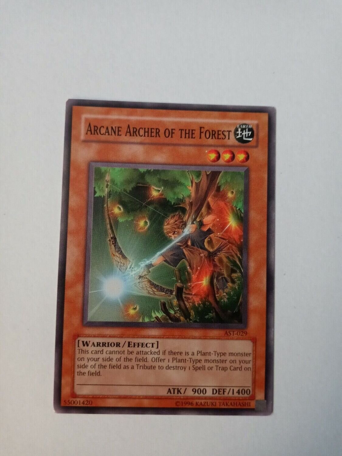 Carta YUGIOH-Arciere Arcano della Foresta-AST-029-EN-Poor-Common