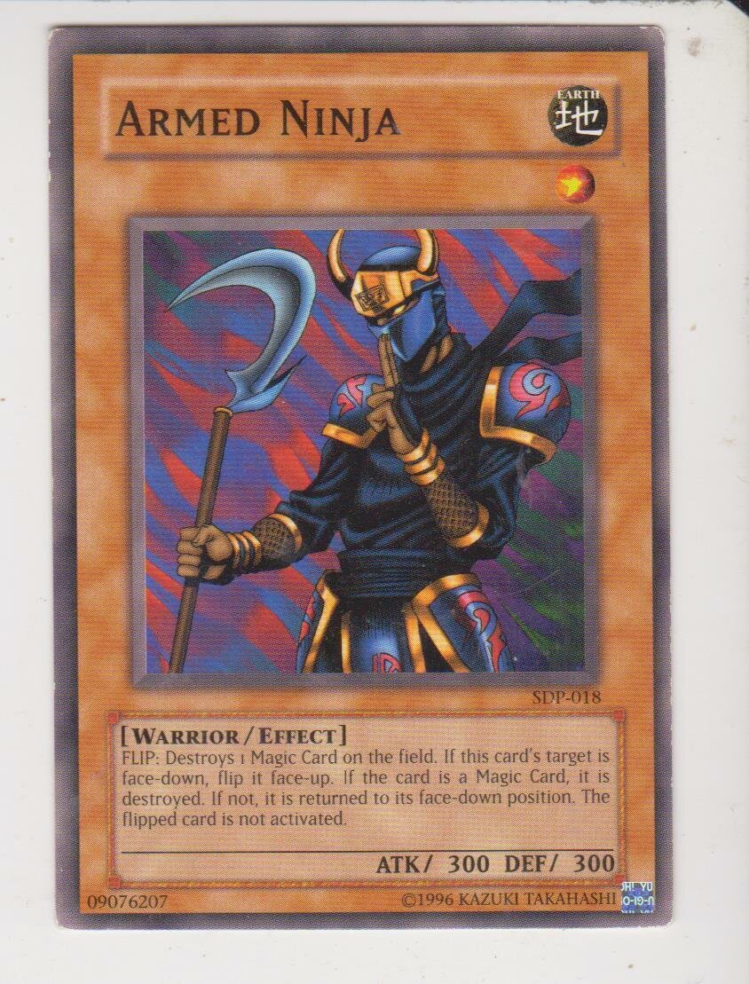 Carta YUGIOH-Armed Ninja-SDP-018-EN-Good-Common