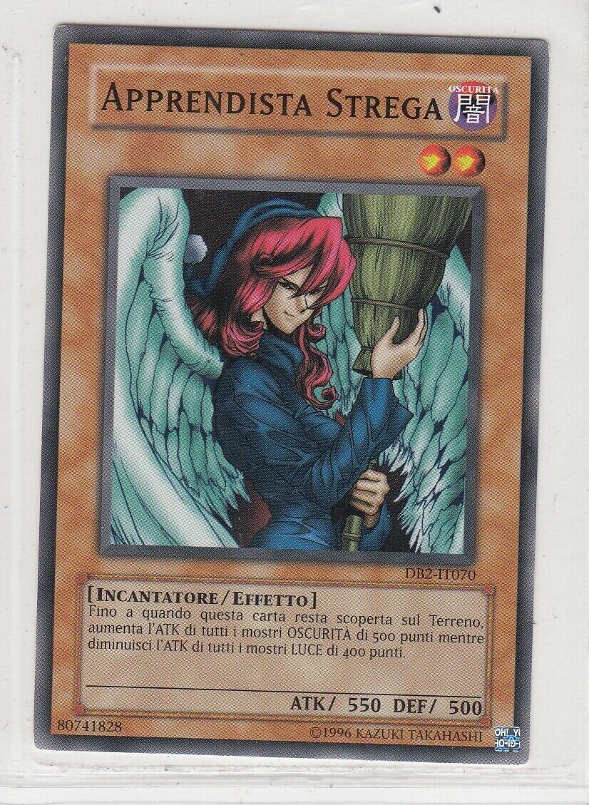 Carta YUGIOH-Apprendista Strega-DB2-IT070-ITA-Good-Common