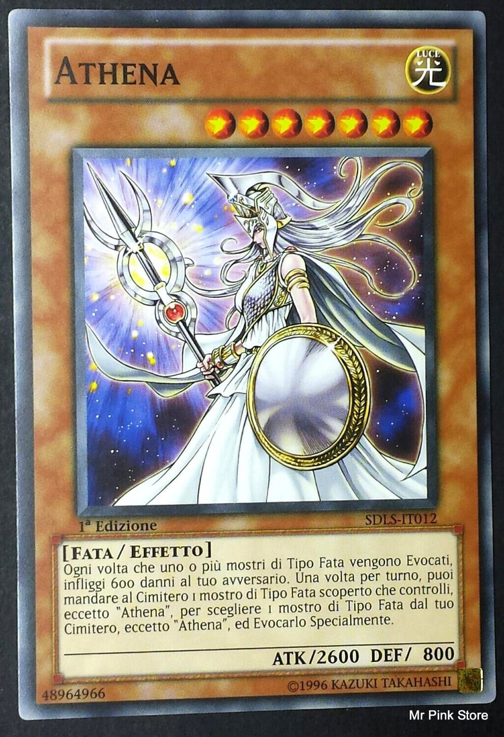 Carta YUGIOH-Athena-SDLS-IT012-ITA-Good-Common 1.Ed