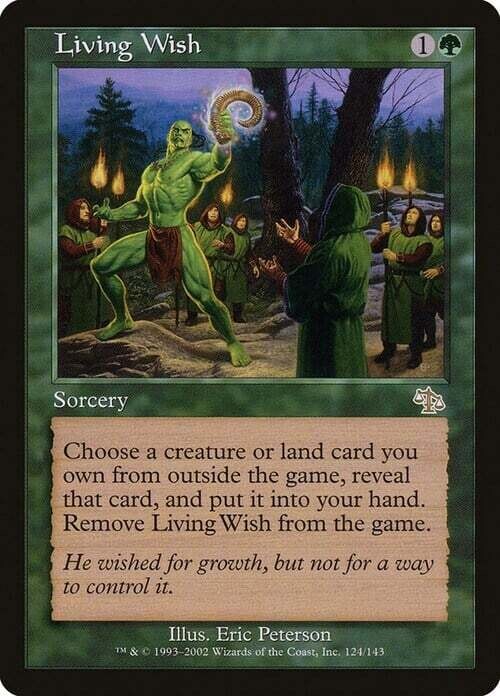 Carta MTG-Desiderio Vivente-Sentenza-ITA-LP-Rare