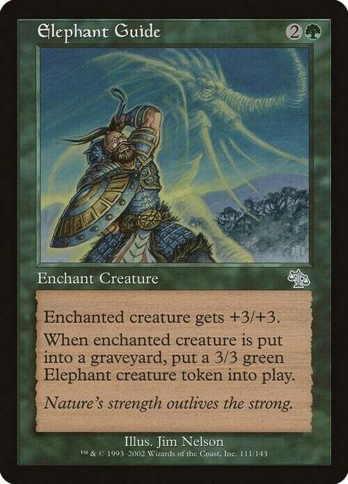 Carta MTG-Guida degli Elefanti-Sentenza-EN-Good-Uncommon