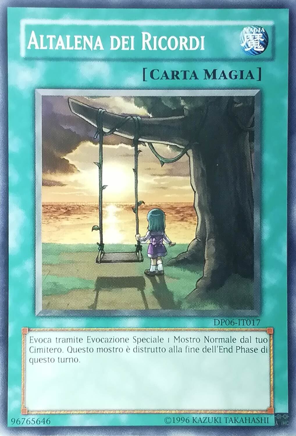 Carta YUGIOH-Altalena dei Ricordi-SD06-IT017-ITA-Good-Common 1.Ed