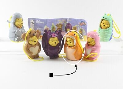 Tomy Large animal Wear Collection 3 Winnie the Pooh gashapon fig.2 Tricheco