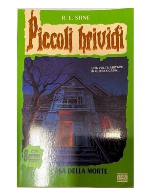 Piccoli Brividi: La casa della morte N.1 - ed. Mondadori 1997 (ristampa) senza adesivi
