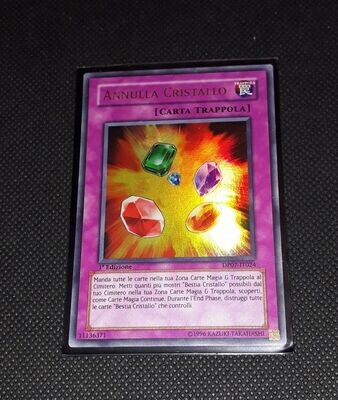 Carta YUGIOH-Annulla Cristallo-DP07-IT024-ITA-LP-Ultra Rare