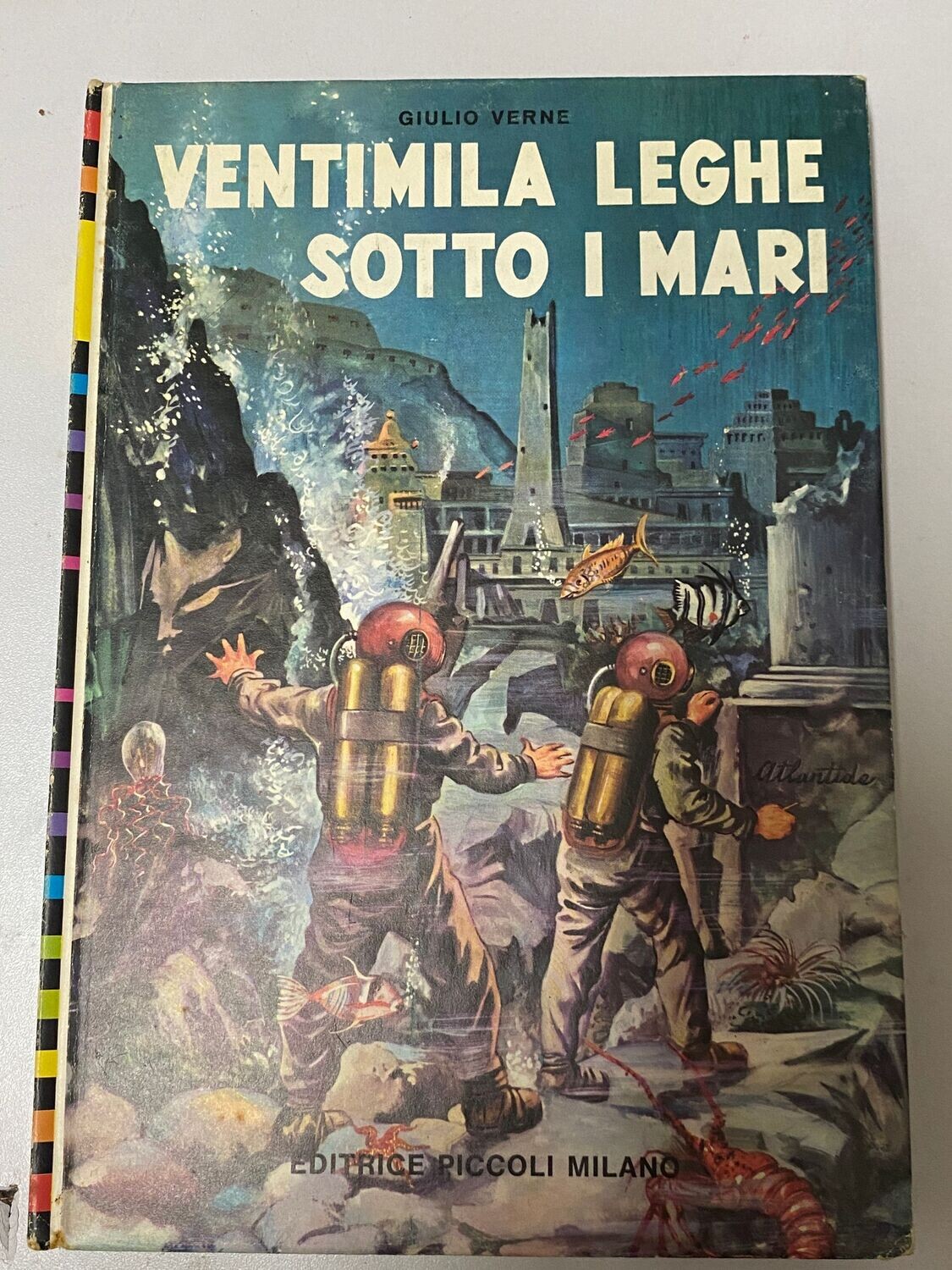 BIBLOTECA Sempre Verdi - GIULIO VERNE - VENTIMILA LEGHE SOTTO I MARI - Piccoli ed.