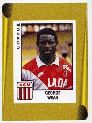 Figurina - Calciatori Panini 1998-99 - Sticker 437 George Weah -   Nuova - ITALIA