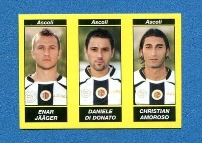 Calciatori 2009-10 - Sticker no. 512 a-b-c Jaager-Di Donato-Amoroso