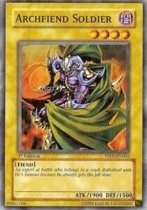 Carta YUGIOH-Arcidemone Soldato-Starter Deck: Syrus-ITA-Played-Common