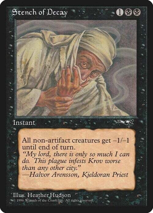 Carta MTG-Fetore di Putrefazione (V.1)-Alleanze-EN-Good-Common