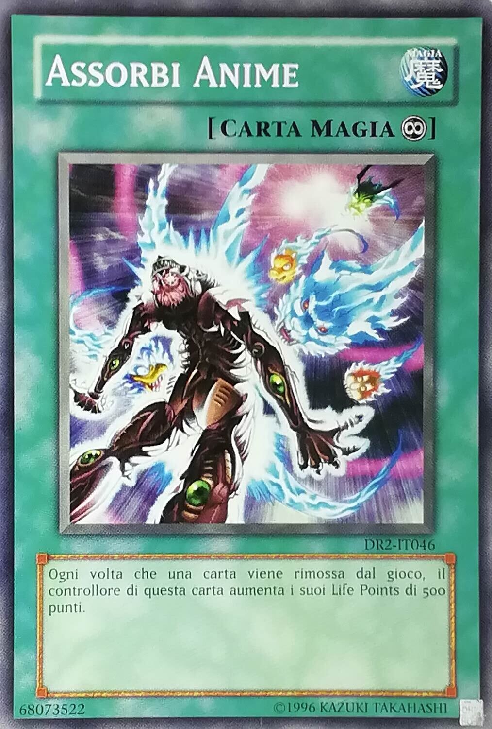 Carta YUGIOH-Assorbi Anime-DR2-IT046-ITA-LP-Common