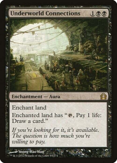 Carta MTG-Contatti nel Mondo Sotterraneo-Return to Ravnica-ITA-Poor-Rare