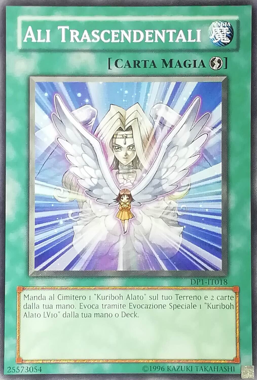 Carta YUGIOH-Ali Trascendentali-DP1-IT018-ITA-Played-Common