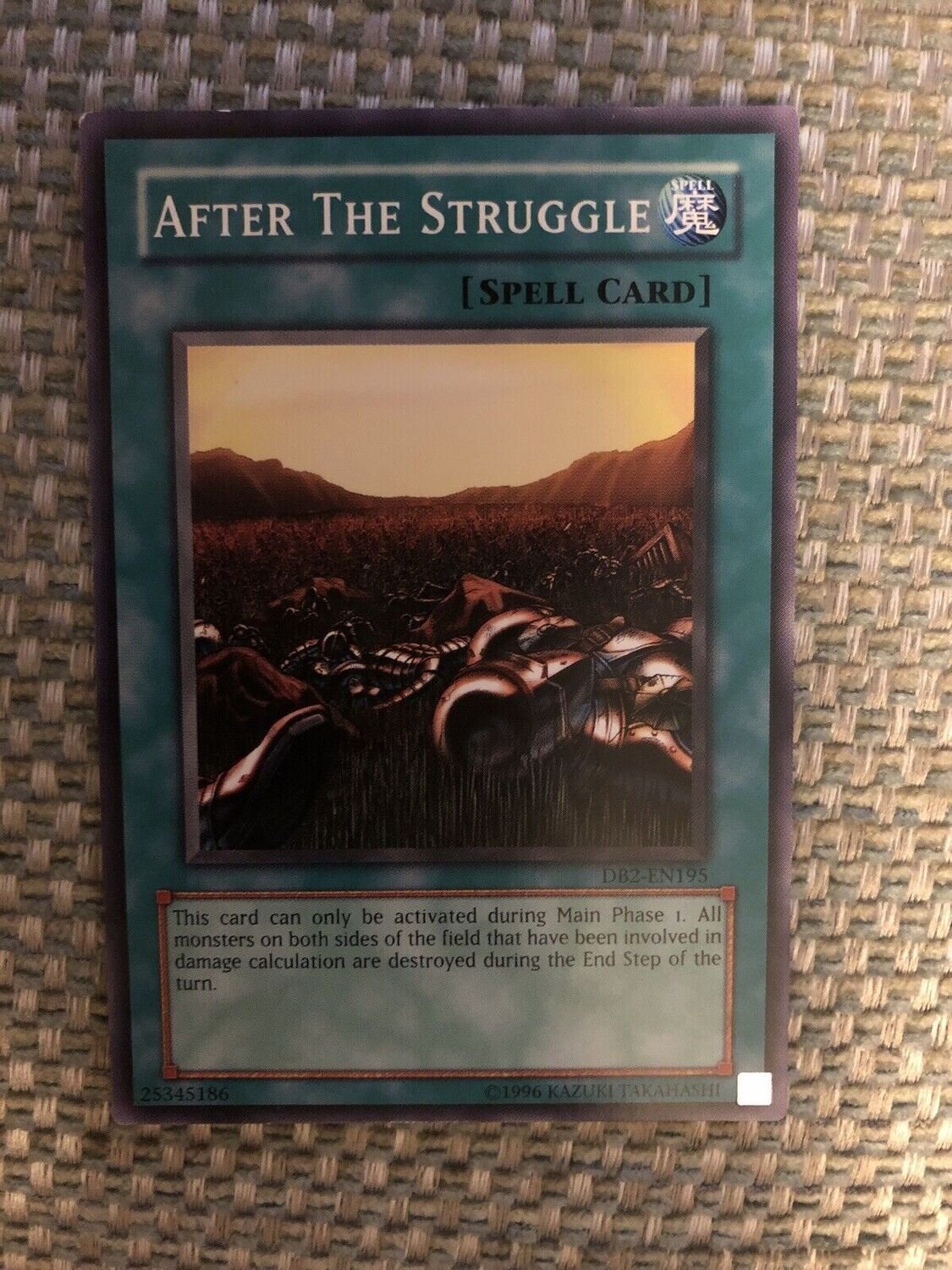 Carta YUGIOH-After the Struggle-DB2-EN195-EN-EX-Common