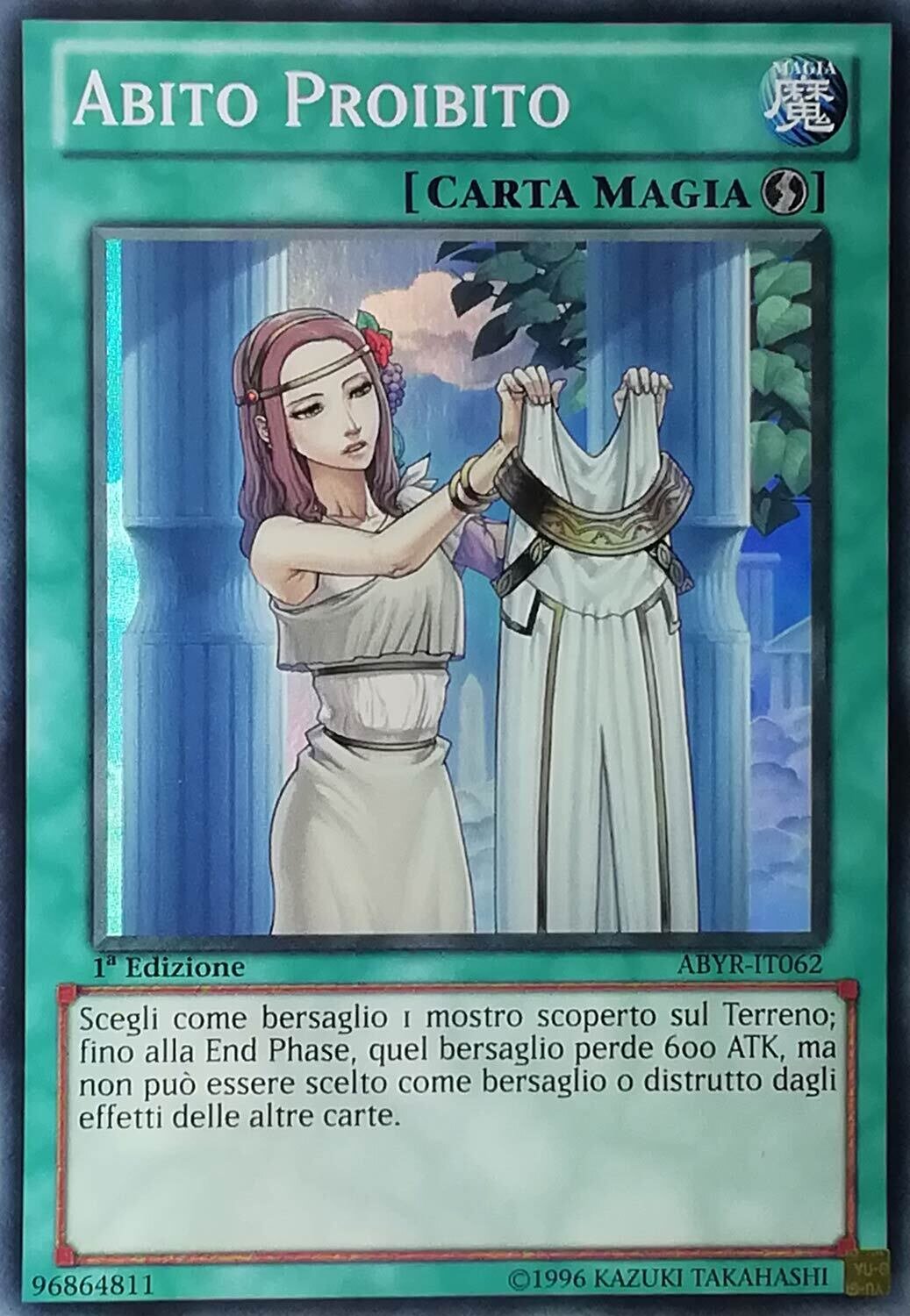 Carta YUGIOH-Abito Proibito-ABYR-IT062-ITA-Good-Super Rare