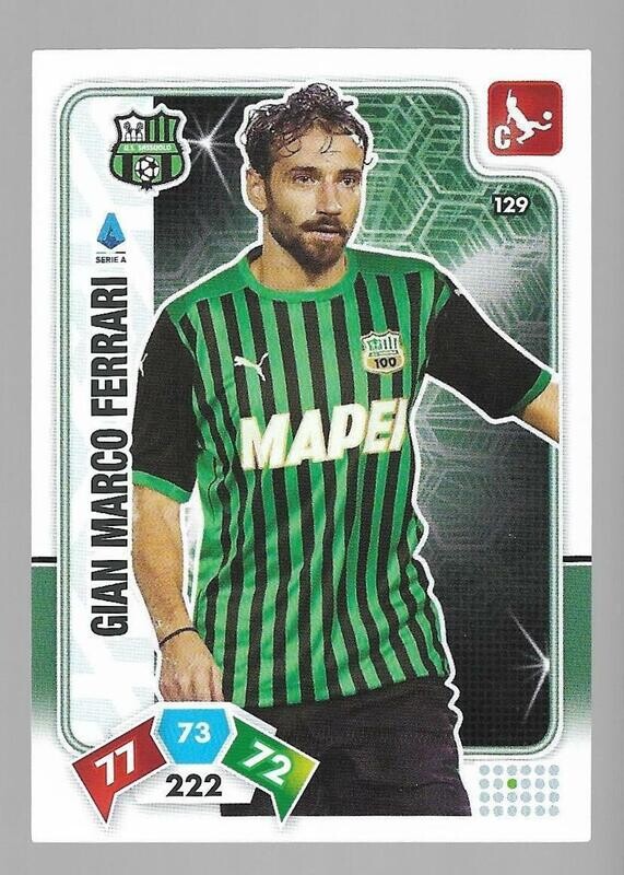 Trading card Adrenalyne 2020-21 - N°129 Gian Marco Ferrari  Sassuolo