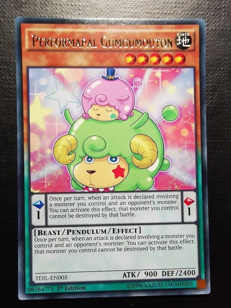Carta YUGIOH-Artistamico Gommontone-TDIL-IT005-ITA-EX-Rare 1.Ed