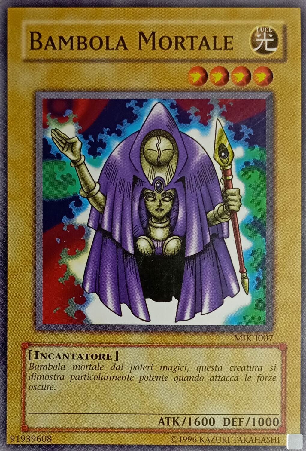 Carta YUGIOH-Bambola Mortale-MIK-I007-ITA-Poor-Common